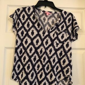 Lilly Pulitzer linen shirt